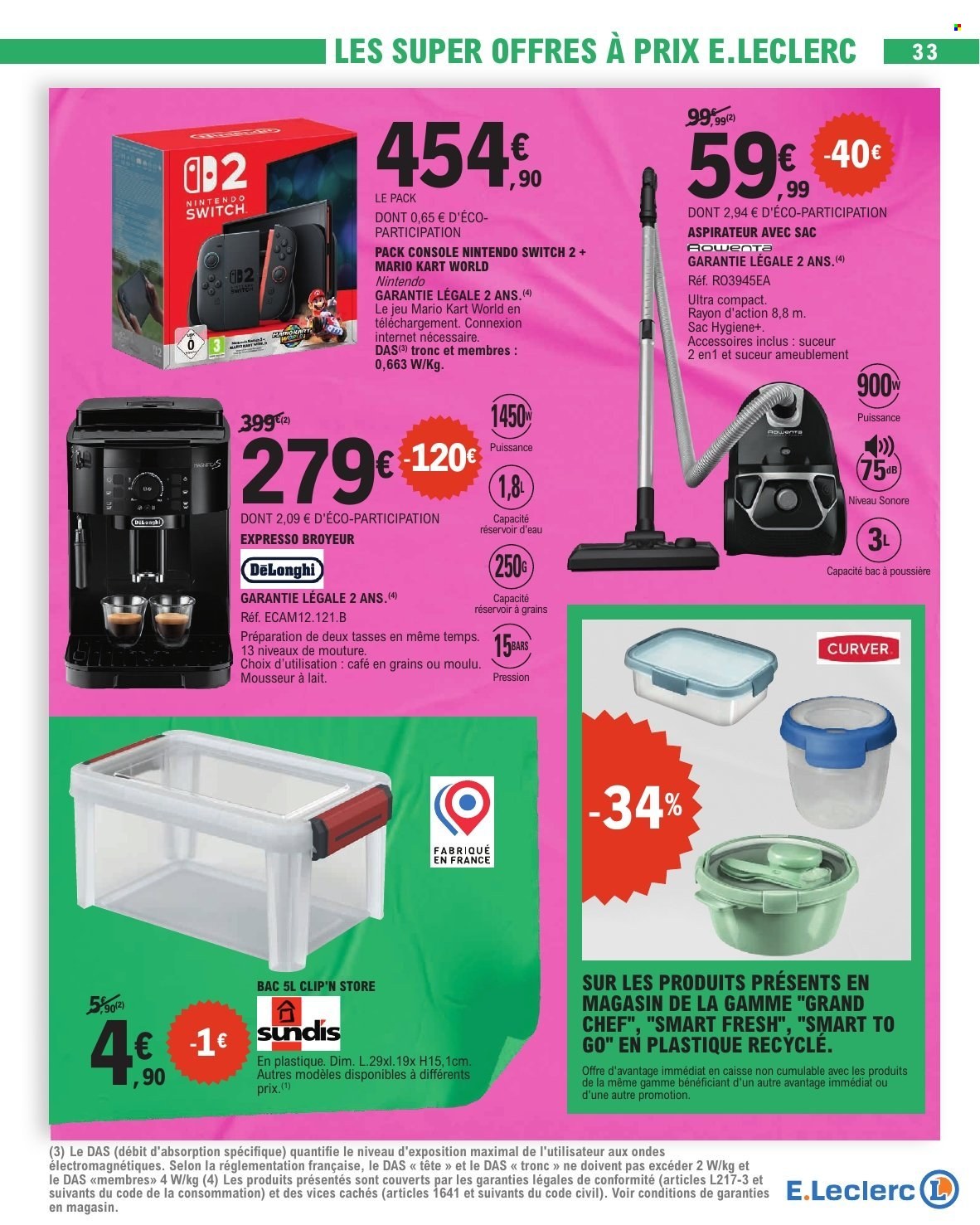 Catalogue E.Leclerc - 06/01/2026 - 17/01/2026. Page 33