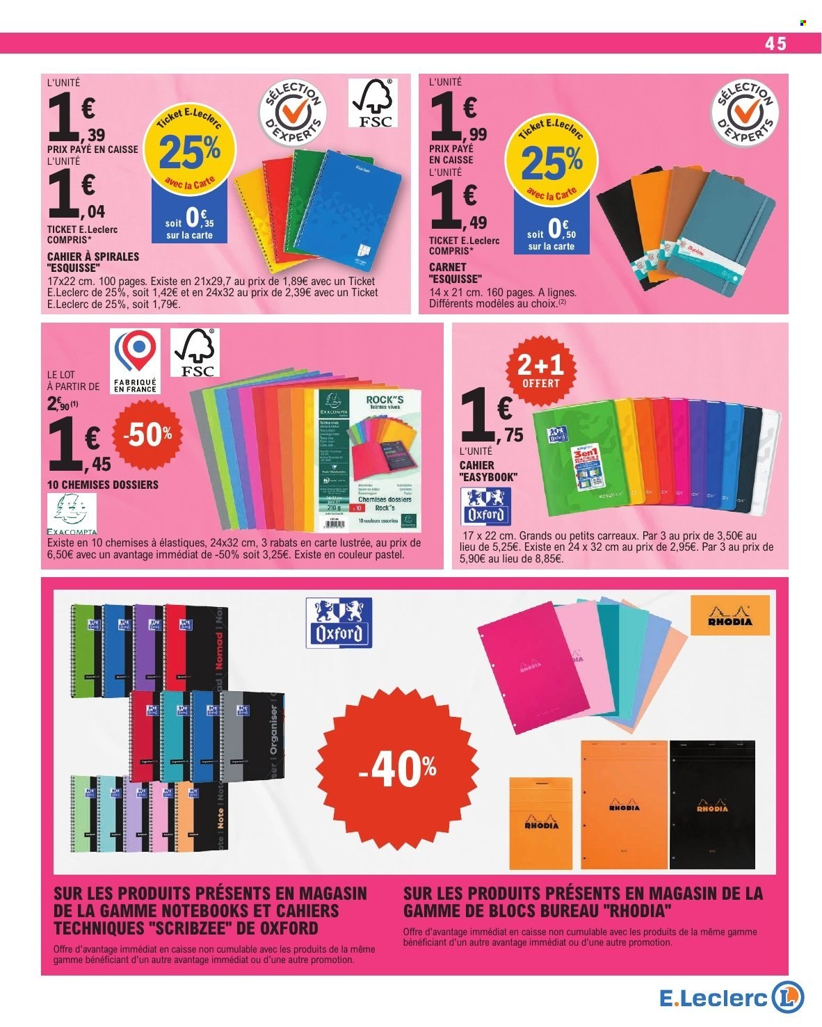 Catalogue E.Leclerc - 06/01/2026 - 17/01/2026. Page 45