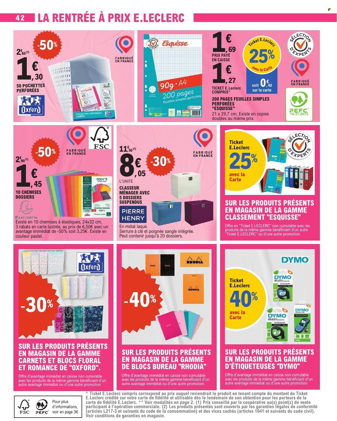 Catalogue E.Leclerc - 06/01/2026 - 17/01/2026. Page 42