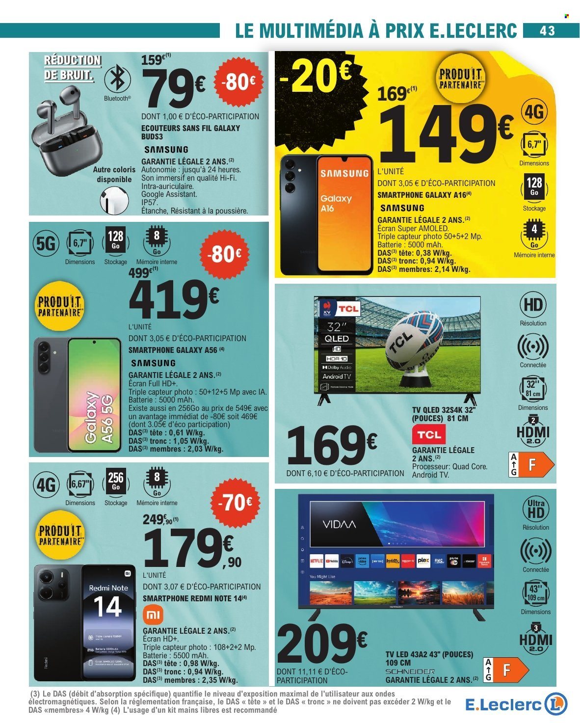 Catalogue E.Leclerc - 06/01/2026 - 17/01/2026. Page 43