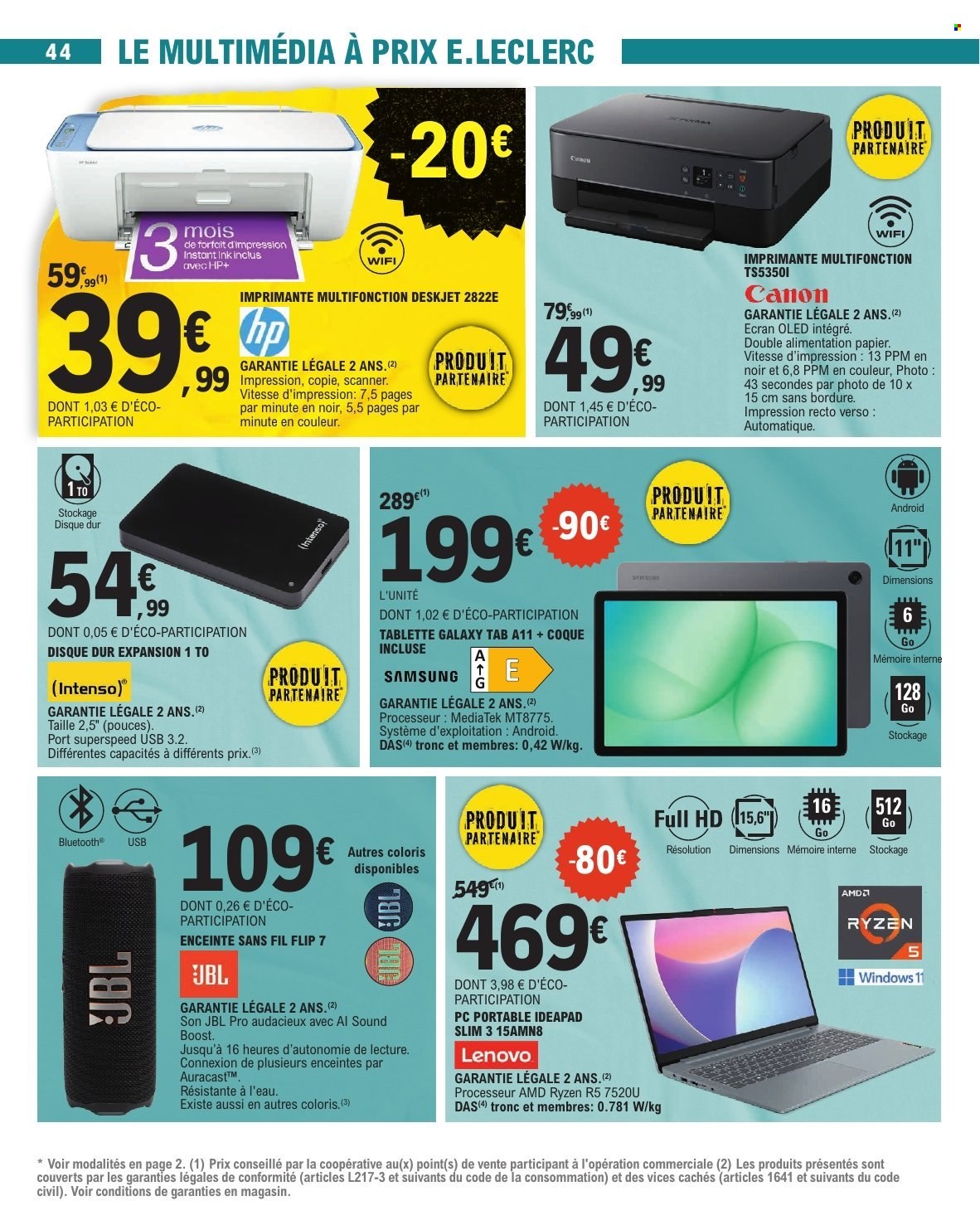 Catalogue E.Leclerc - 06/01/2026 - 17/01/2026. Page 44