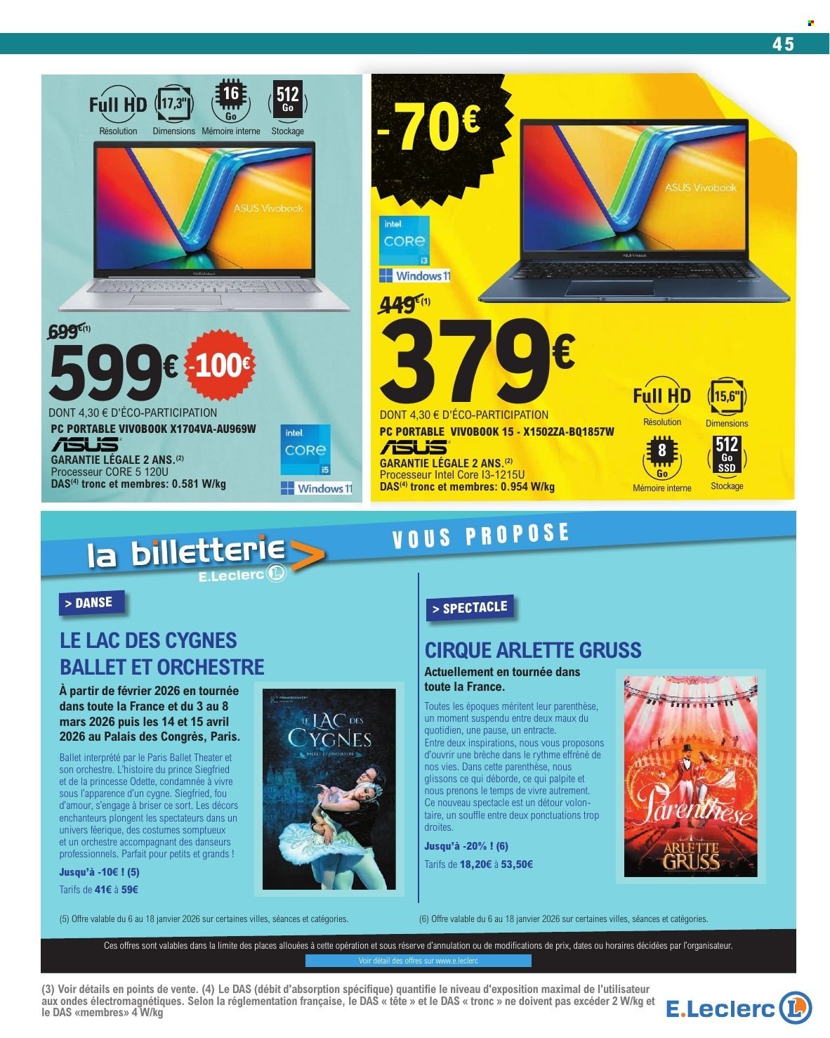 Catalogue E.Leclerc - 06/01/2026 - 17/01/2026. Page 45