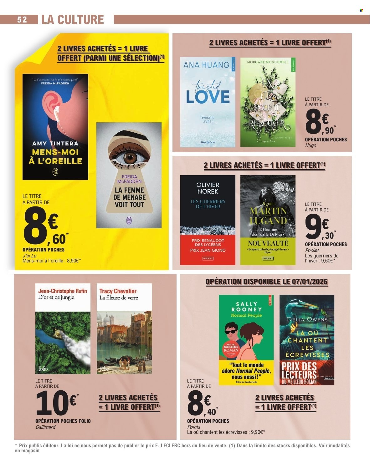 Catalogue E.Leclerc - 06/01/2026 - 17/01/2026. Page 52