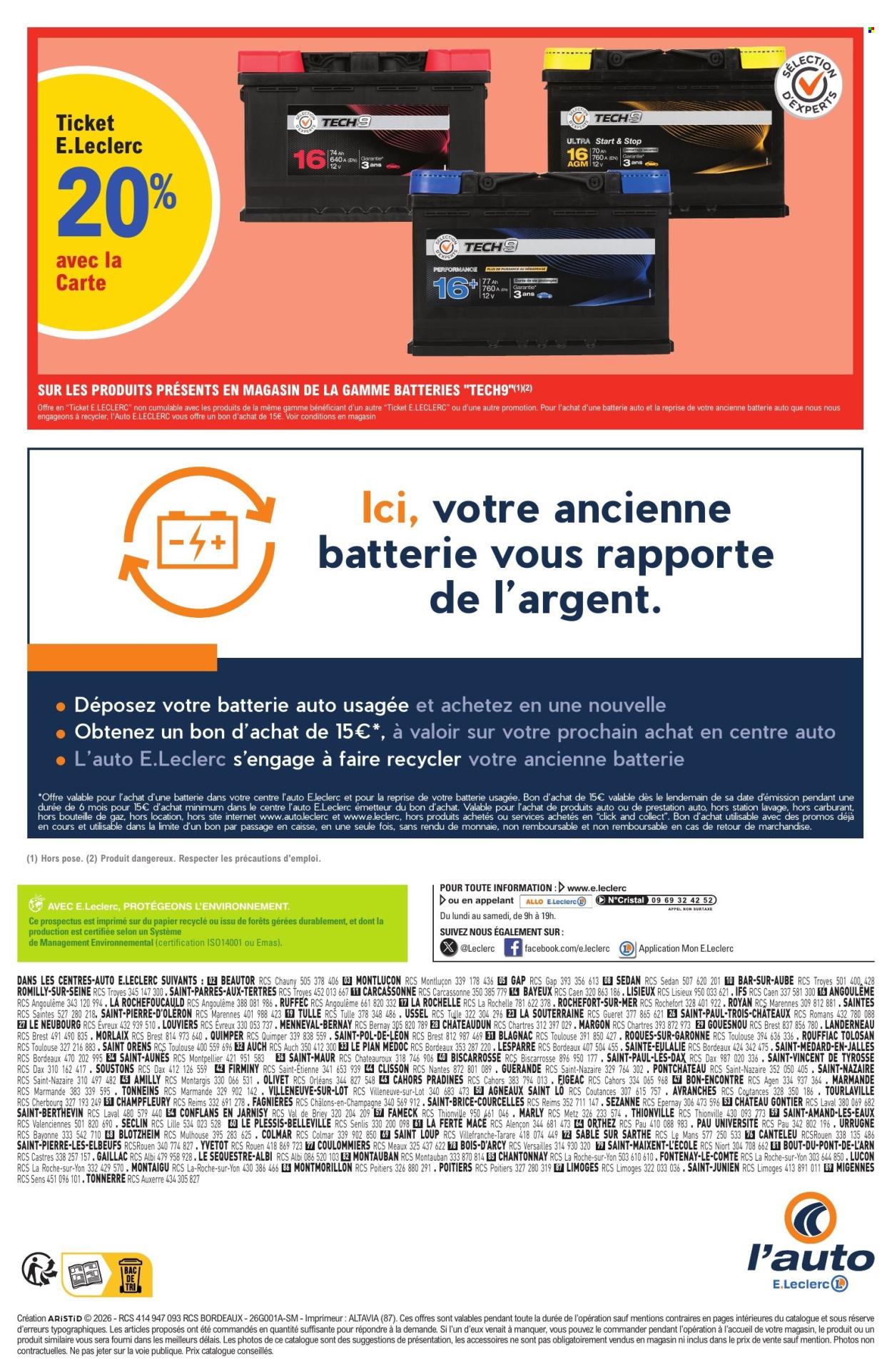 Catalogue E.Leclerc - 06/01/2026 - 24/01/2026. Page 8
