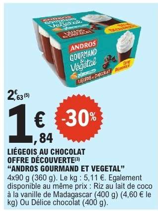 LIÉGEOIS AU CHOCOLAT