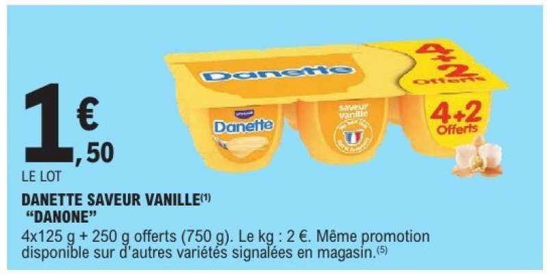 Danette Saveur Vanille