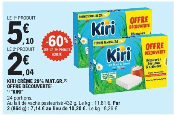 Kiri Crème 29% Mat.Gr.