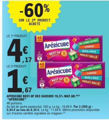 APÉRICUBE BEST-OF DES SAVEURS 19,5% MAT.GR.
