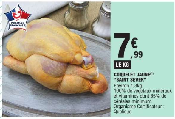 COQUELET JAUNE 'SAINT SEVER'