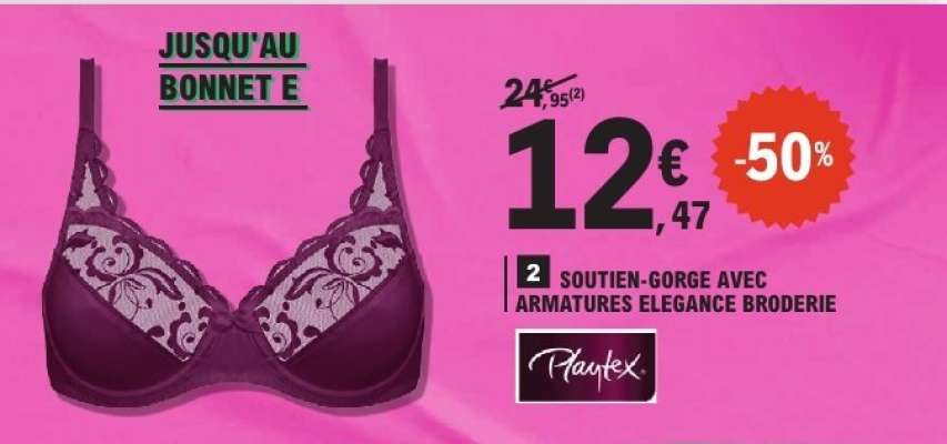 Soutien-gorge avec armatures élégance broderie