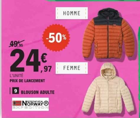 Blouson Adulte