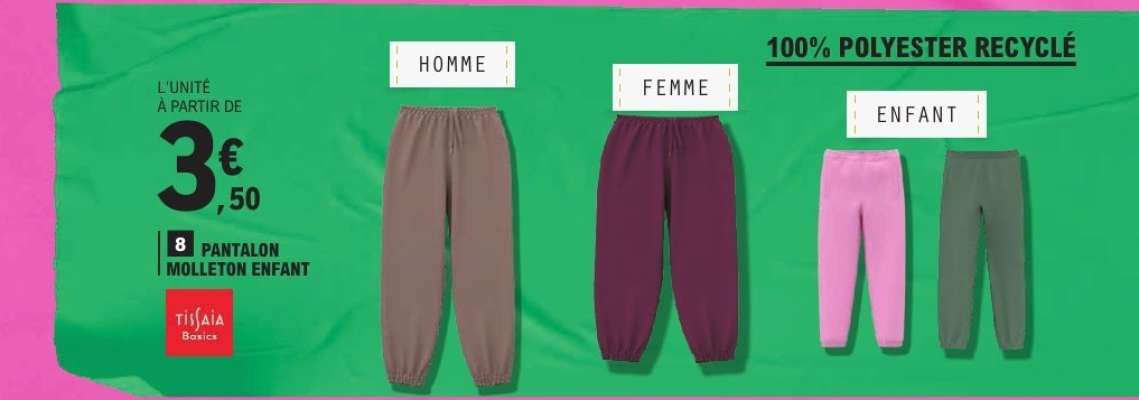 Pantalon Molleton Enfant