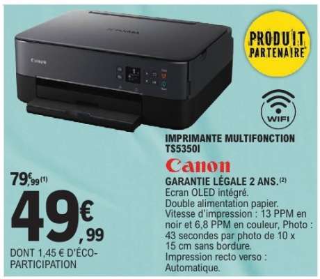 Canon Imprimante Multifonction TS5350I