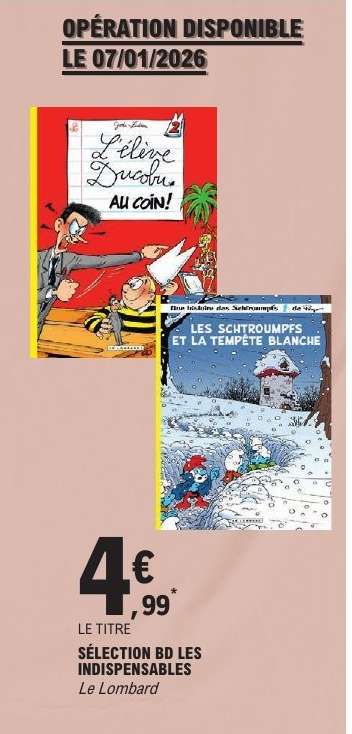 SÉLECTION BD LES INDISPENSABLES