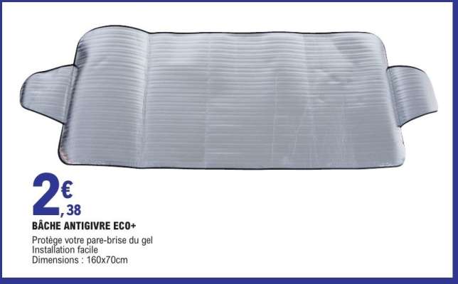 BÂCHE ANTIGIVRE ECO+