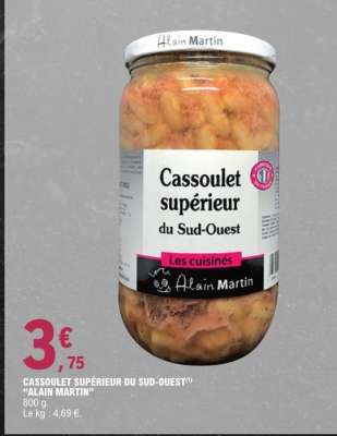 Cassoulet supérieur du Sud-Ouest