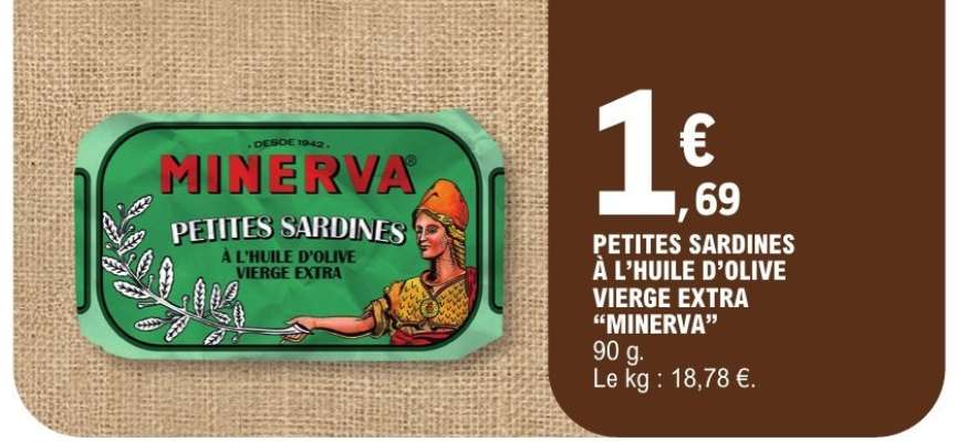 MINERVA PETITES SARDINES