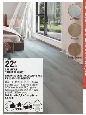 SOL VINYLE "ULTRA CLIC 30"