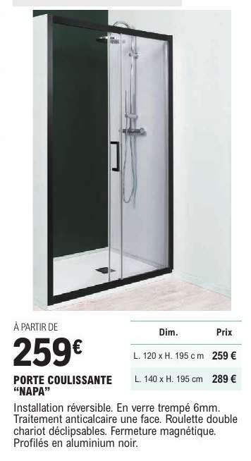 PORTE COULISSANTE “NAPA”