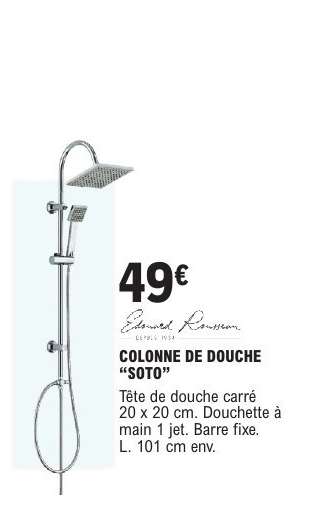 COLONNE DE DOUCHE “SOTO”