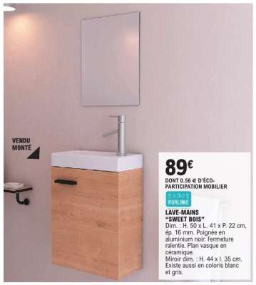 LAVE-MAINS 'SWEET BOIS'