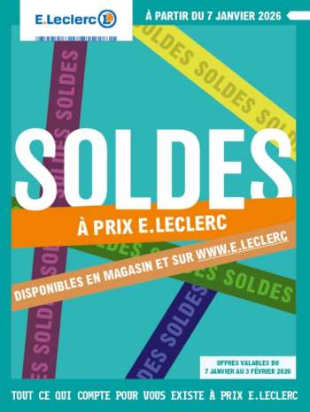 Catalogue E.Leclerc - 07/01/2026 - 03/02/2026.