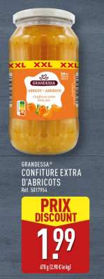 GRANDESSA® CONFITURE EXTRA D'ABRICOTS