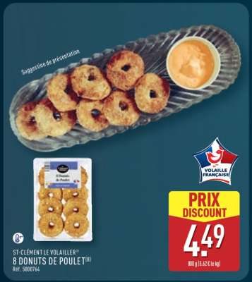 8 Donuts de Poulet