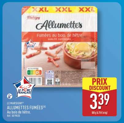 LE MARSIGNY ALLUMETTES FUMÉES