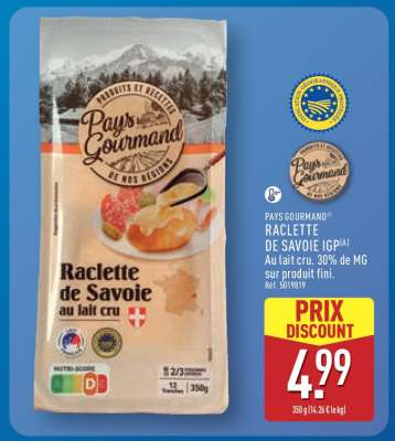 Raclette de Savoie IGP