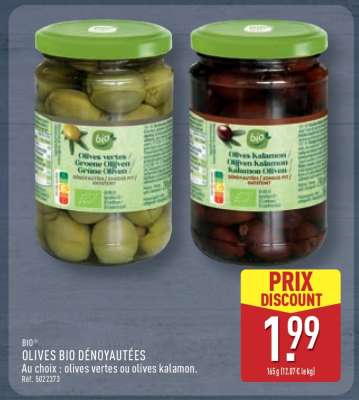 OLIVES BIO DÉNYAUTÉES
