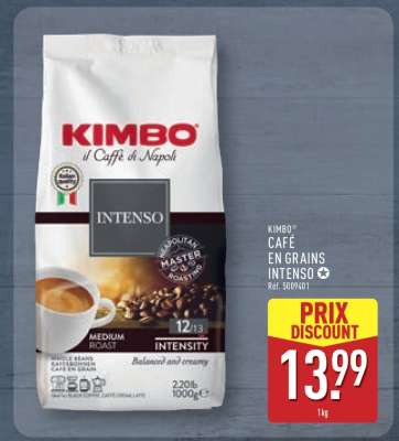 KIMBO CAFÉ EN GRAINS INTENSO