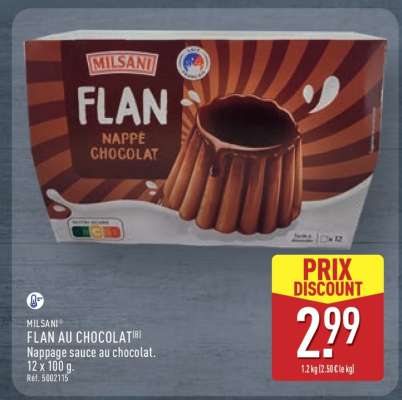 MILSANI® FLAN AU CHOCOLAT