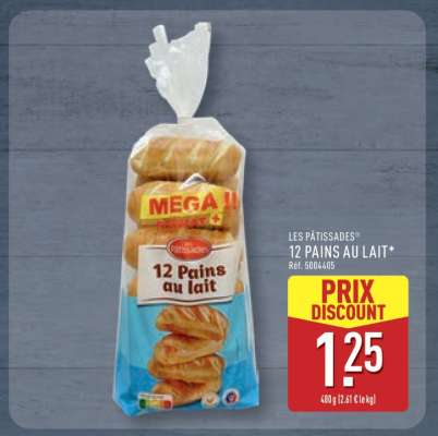 Les Pâtissades 12 Pains au Lait