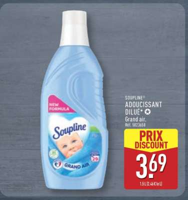 SOUPLINE Adoucissant dilué