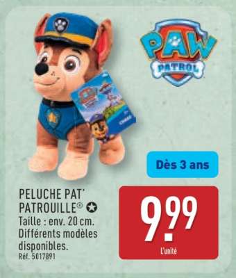 PELUCHE PAT' PATROUILLE