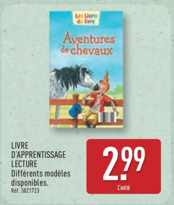 LIVRE D'APPRENTISSAGE LECTURE