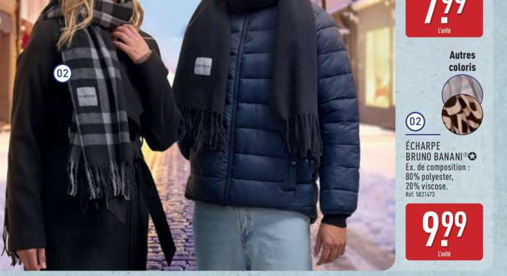 ÉCHARPE BRUNO BANANI