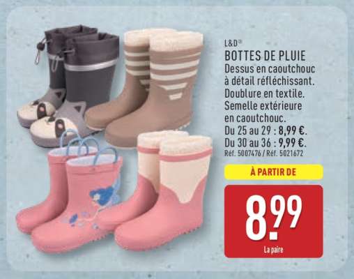 BOTTES DE PLUIE
