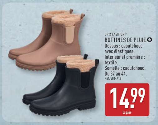 BOTTINES DE PLUIE