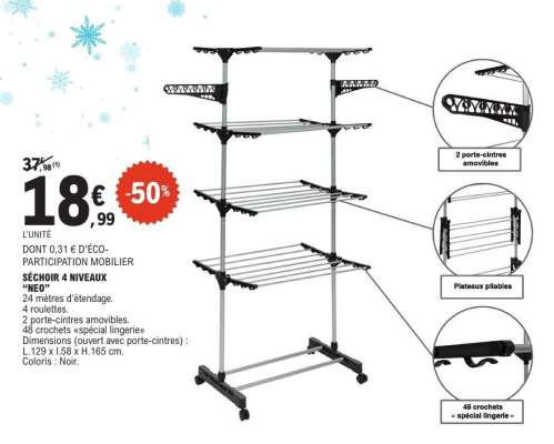 SÉCHOIR À NIVEAUX 'NEO'