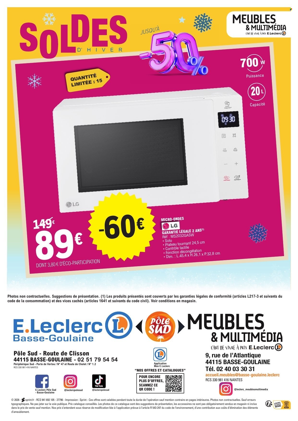 Catalogue E.Leclerc - 07/01/2026 - 03/02/2026. Page 16