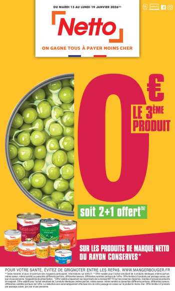 Catalogue Netto - 13/01/2026 - 19/01/2026.