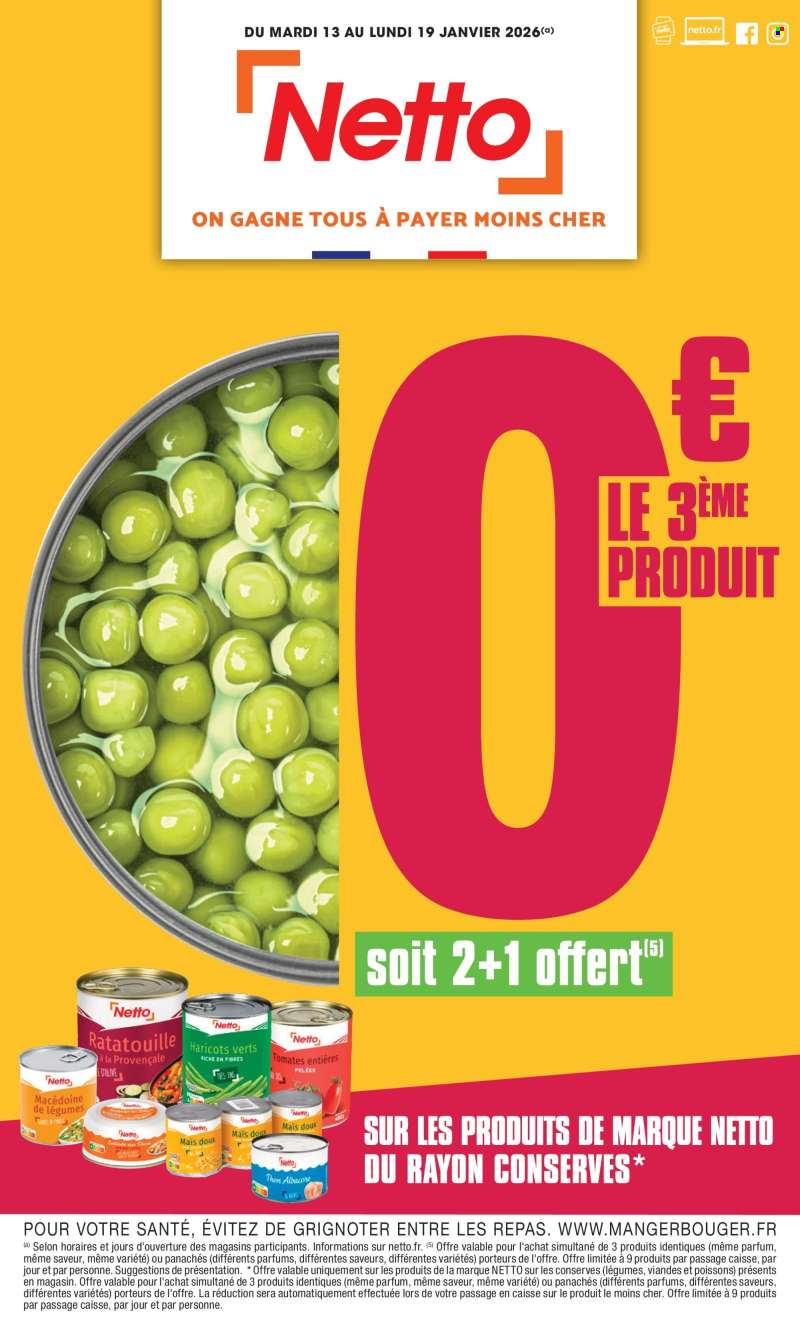 Catalogue Netto - 13/01/2026 - 19/01/2026.