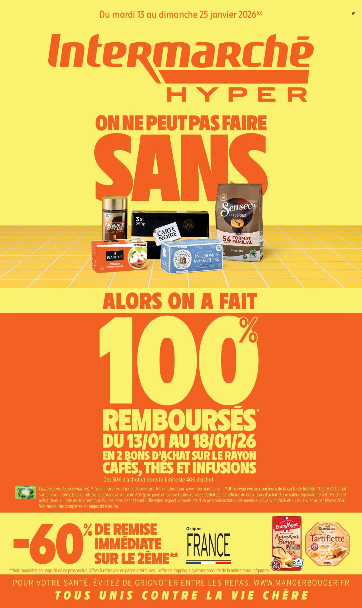 Catalogue Intermarché Hyper - 13/01/2026 - 25/01/2026. Page 1
