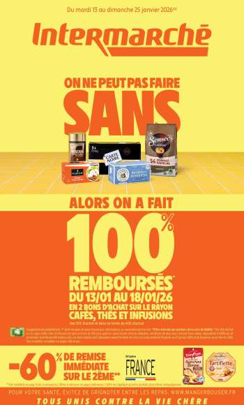 Catalogue Intermarché Contact - 13/01/2026 - 25/01/2026.
