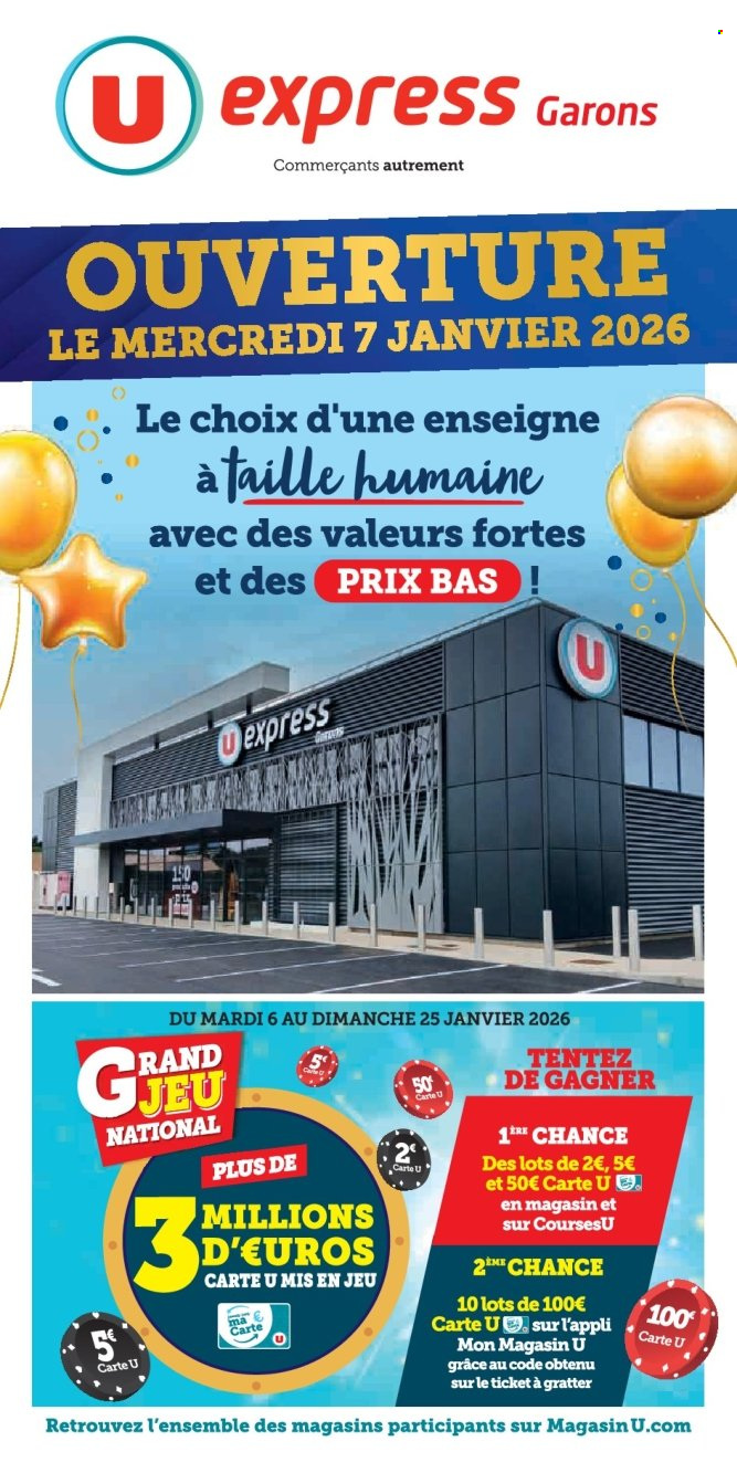 Catalogue U express - 07/01/2026 - 18/01/2026. Page 1