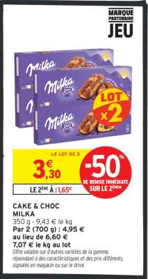 Cake & Choc Milka