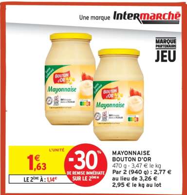 MAYONNAISE BOUTON D'OR
