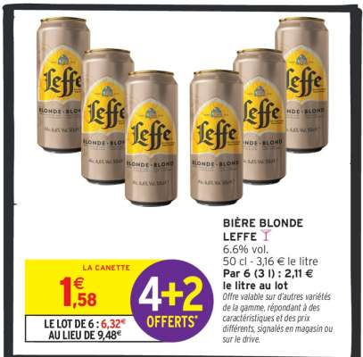 Bière Blonde Leffe*